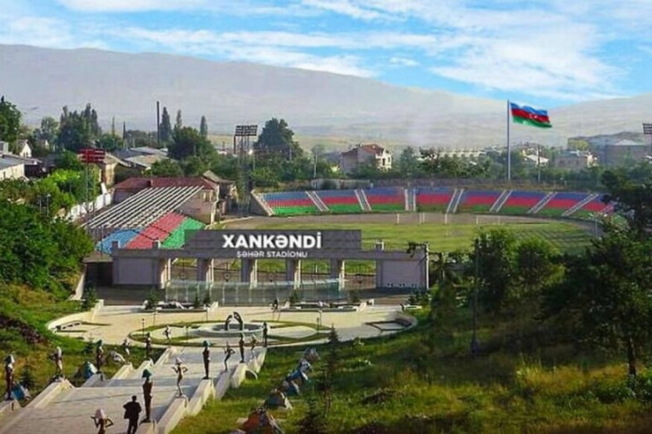 <p>Xankəndi stadionu oyuna hazırdır +VİDEO</p>