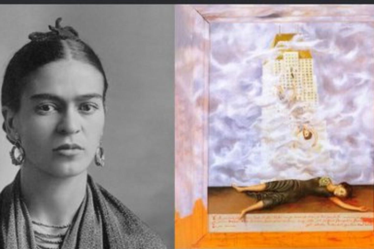 <p>Frida Kalonun ən qəribə və ən mübahisəli rəsmlərindən biri</p>