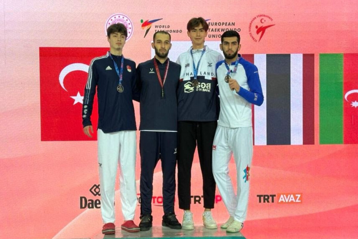 <p>Taekvondoçularımız Antalyada 7-ci medalı qazanıblar </p>