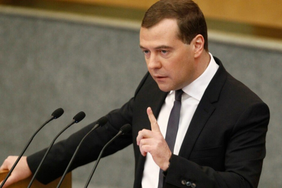 <p>Medvedev: Ukrayna Rusiya ərazisidir</p>