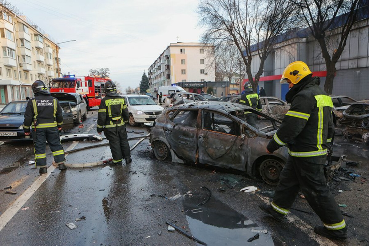 <p>Belqorod atəşə tutuldu: 5 nəfər yaralandı</p>