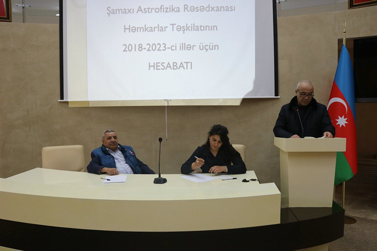 <p>Şamaxı Astrofizika Rəsədxanasının Həmkarlar İttifaqının hesabat-seçki yığıncağı keçirilib</p>
