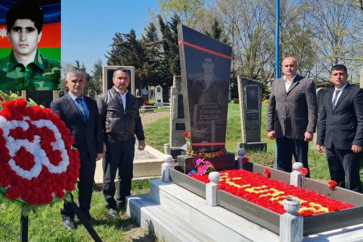 <p>Şəhid Elşən Bəşirovun xatirəsi anılıb – Masallıda</p>