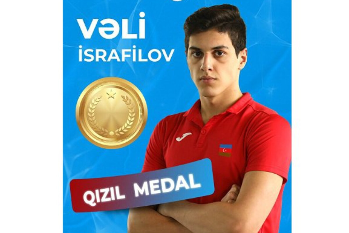 <p>Vəli İsrafilov Avropa çempionudur</p>