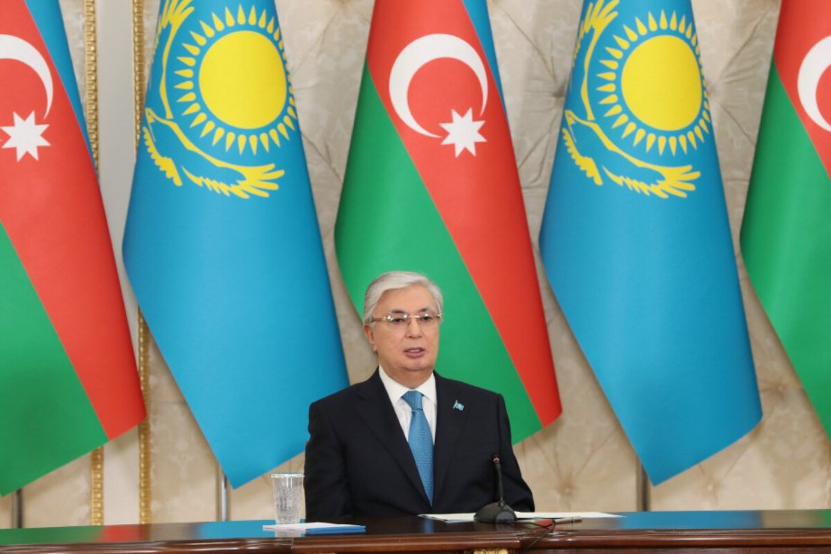 <p>Tokayev Ermənistan və Azərbaycan xarici işlər nazirlərinin görüşünü yüksək qiymətləndirib</p>