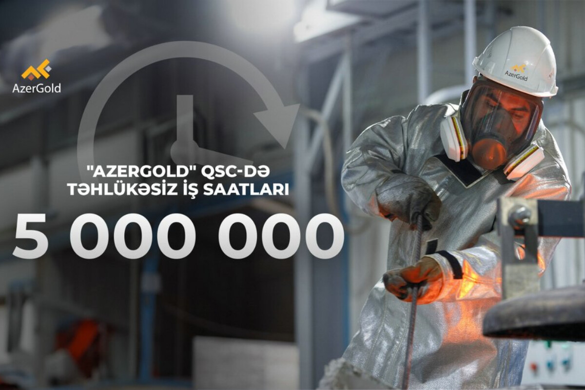 <p>“AzerGold” QSC-də təhlükəsiz iş saatlarının sayı 5 milyonu ötüb</p>