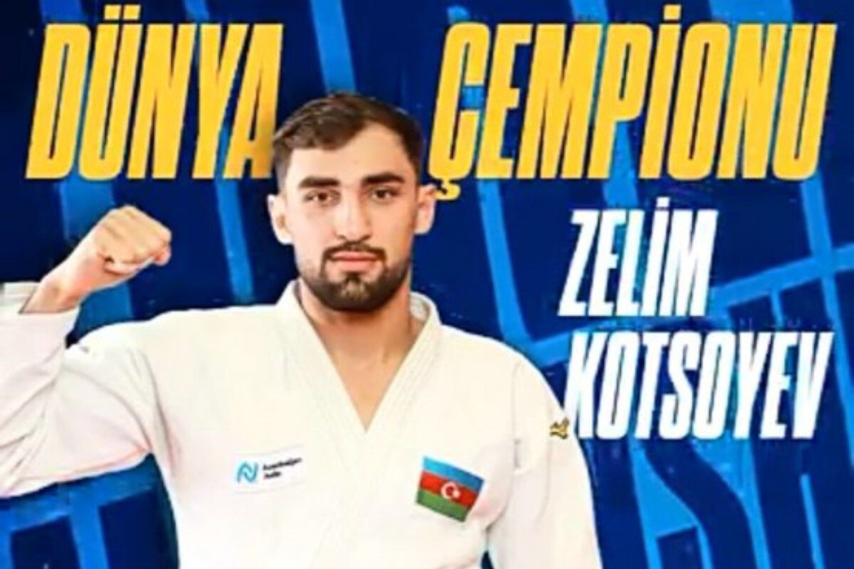 <p>Cüdoçumuz Zelim Kotsayev dünya çempionu olub</p>