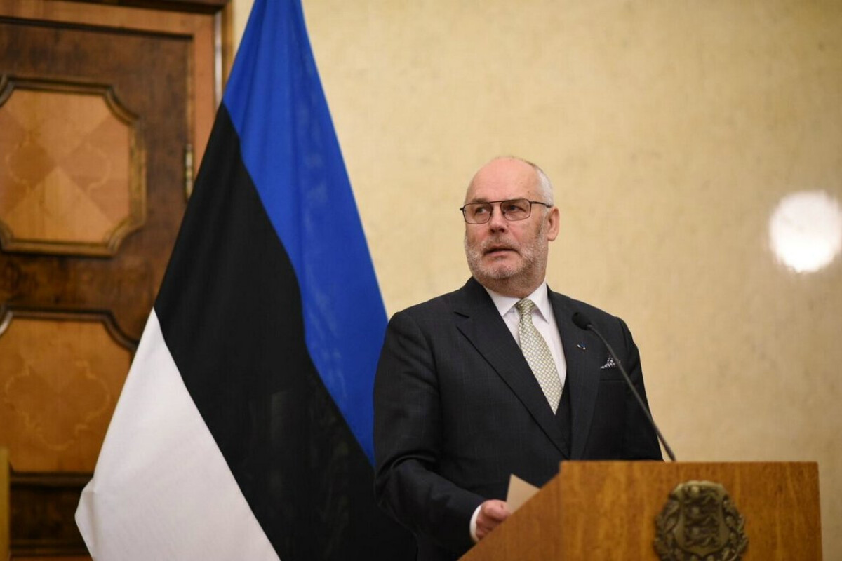 <p>Estoniya prezidenti Rusiyanı diz çökdürəcəyinə söz verib</p>