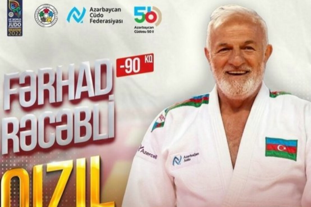 <p>Veteran cüdoçumuz Fərhad Rəcəbli 10 qat Avropa çempionu olub</p>
