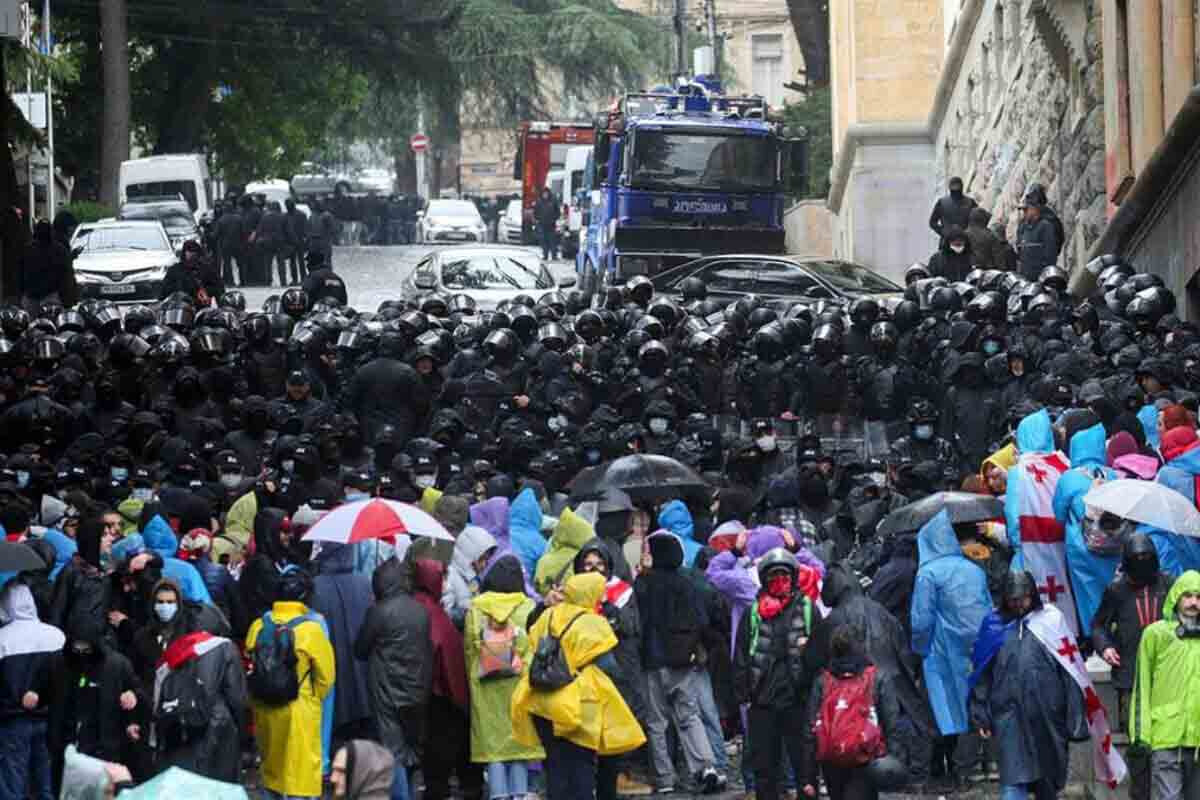 <p>ABŞ Gürcüstandakı etirazlara qarışmadığını bəyan edib</p>