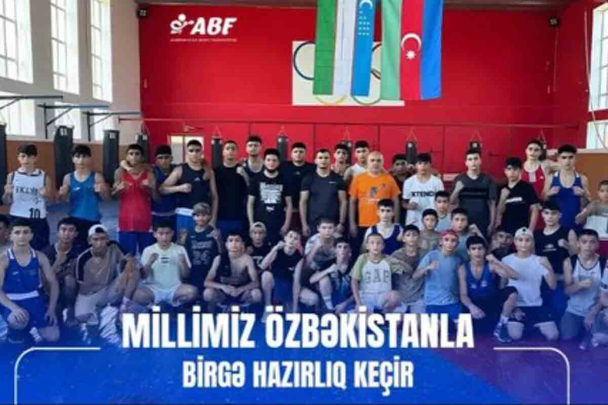 <p>Kafelərdən ibarət boks yığmamız Buxara toplanışında</p>