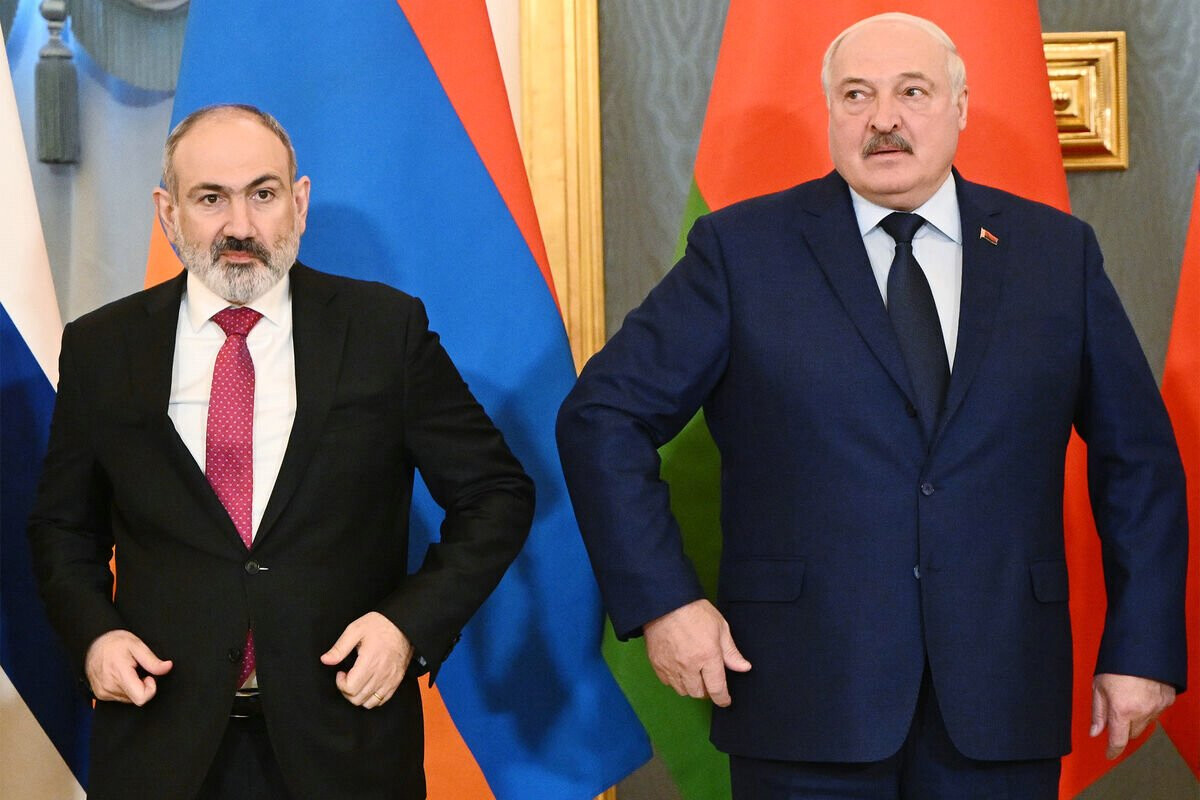 <p>Belarus XİN Paşinyanın Lukaşenkoya ünvanladığı...</p>