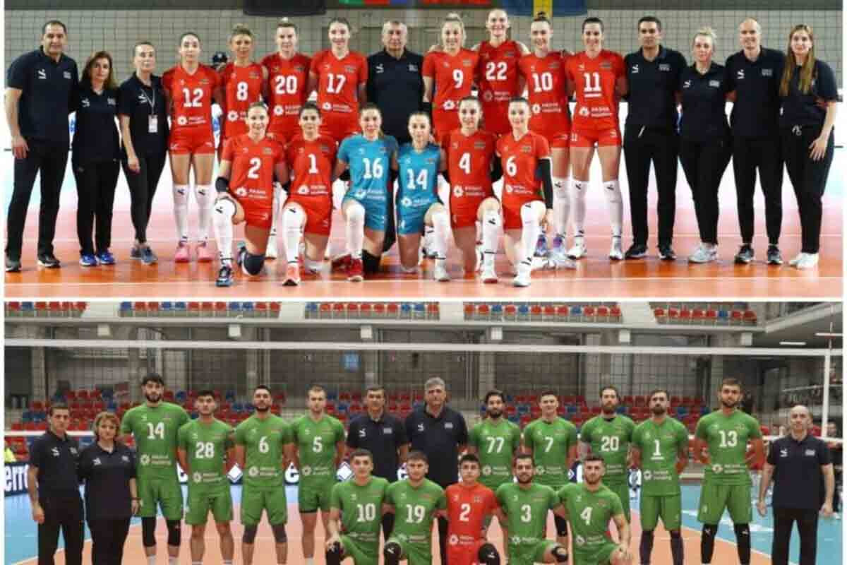 <p>Qadın voleybol yığmamız Estoniyanı evdə məğlub edib, kişi yığmamız isə səfərdə...</p>

<p> </p>