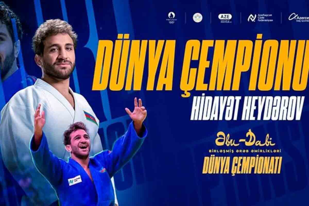 <p>Hidayət Heydərov dünya çempionudur!!!</p>