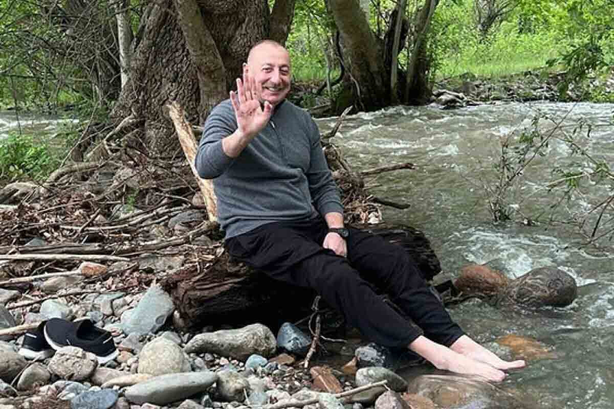 <p>Mehriban Əliyeva Prezidentin səmimi görüntülərini PAYLAŞDI</p>