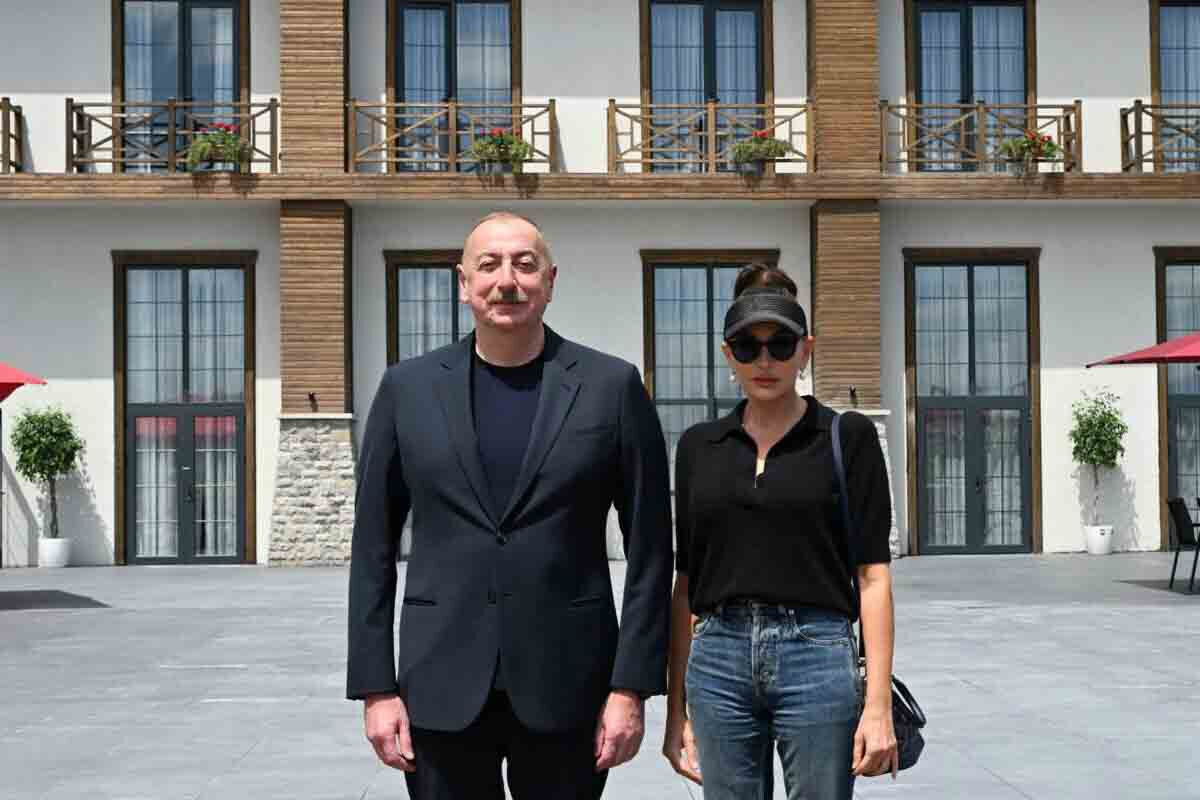 <p>Prezident və xanımı Zəngilan rayonunda “Ağalı” hotelinin açılışında iştirak ediblər</p>