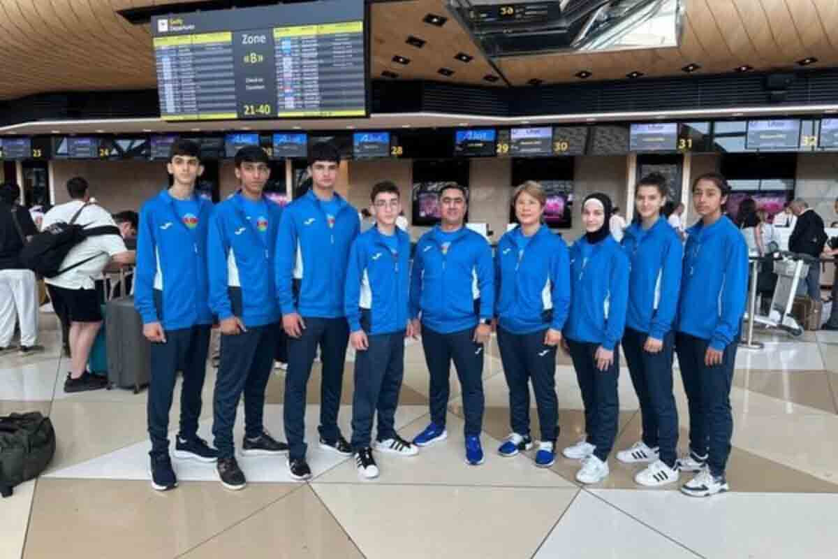 <p>Azərbaycan taekvondoçuları 