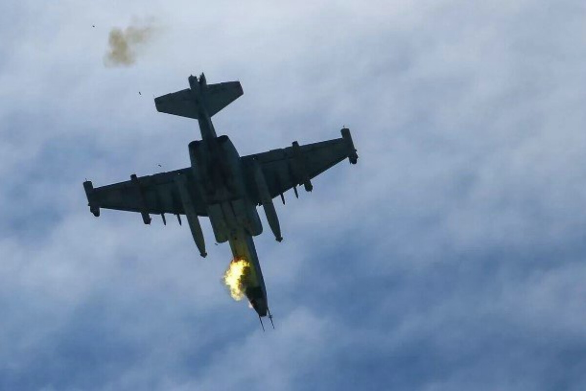 <p>Su-25 təyyarəsi qəzaya uğradı</p>