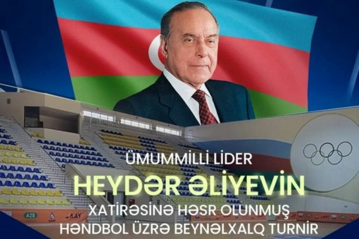 <p>Bakıda qadın həndbolçuların beynəlxalq Heydər Əliyev turniri başlayıb</p>