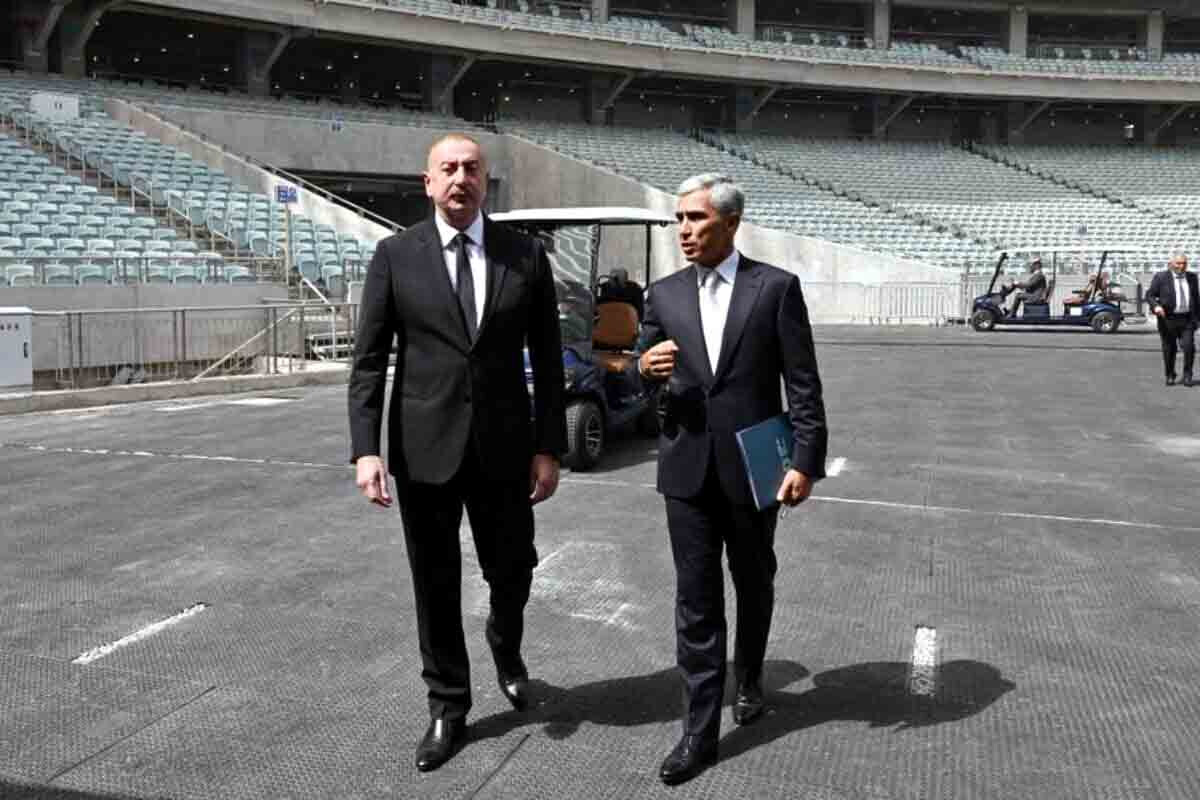 <p>Prezident Bakı Olimpiya Stadionunda</p>