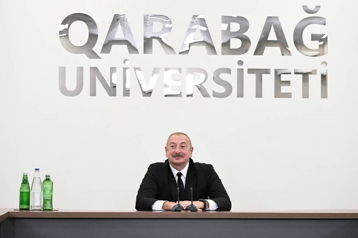 <p>İlham Əliyev Qarabağ Universitetinin təmirdən sonra AÇLIŞINDA</p>