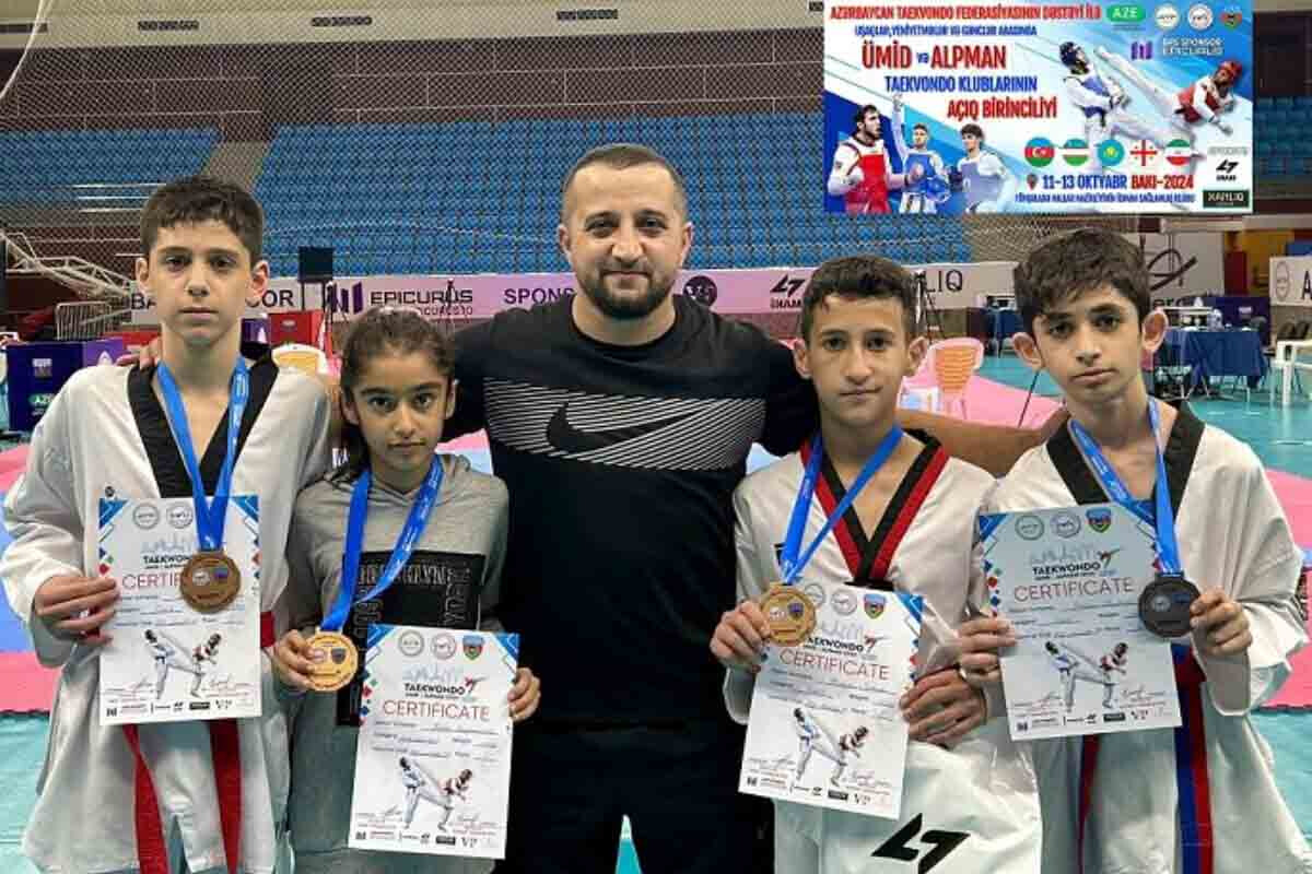 <p>Masallı taekvondoçuları Bakıdan 4 medalla geri dönüblər</p>