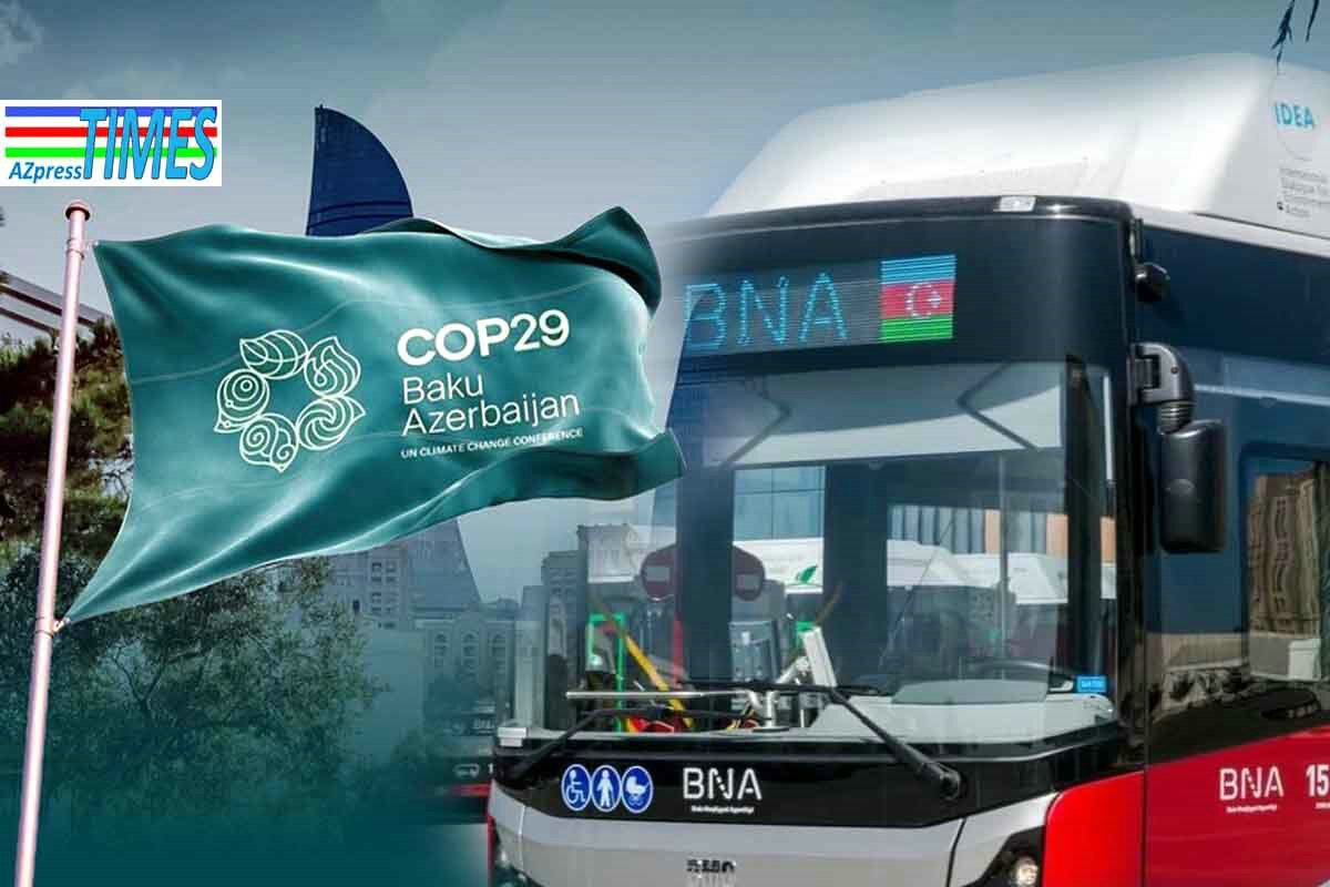 <p>COP29 zamanı bu şəxslər üçün ictimai nəqliyyat pulsuz olacaq</p>