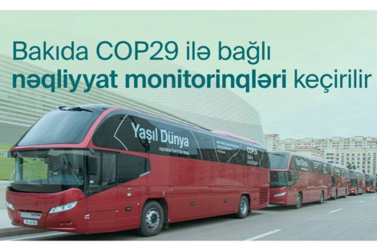 <p>COP29-a məxsus xüsusi avtomobillər&nbsp;test edilir</p>