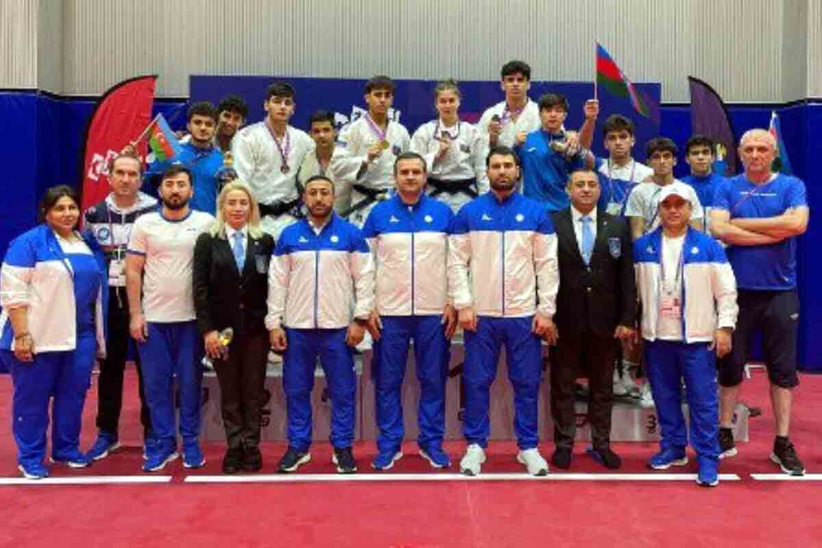 <p>Yeniyetmə cüdoçulardan ibarət yığmamız Gimnaziadada birinci olub</p>