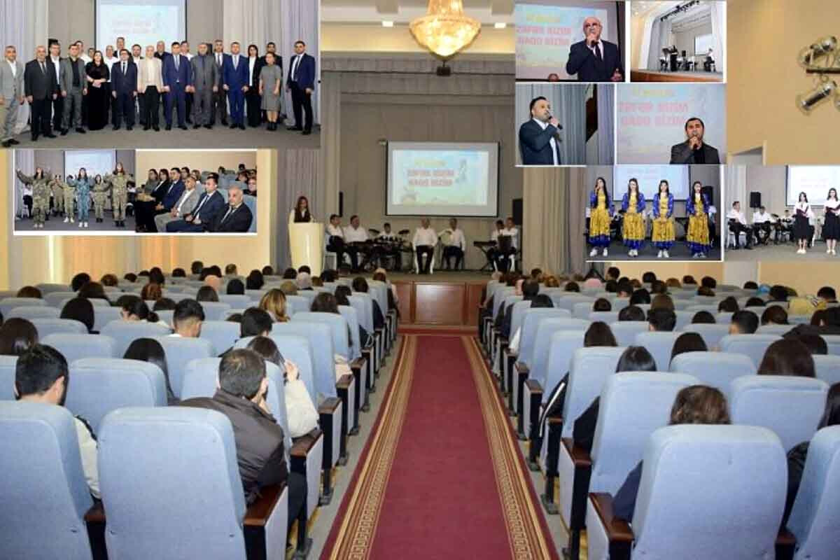 <p>“Zəfər bizim, haqq bizim” – Masallıda bayram tədbiri</p>