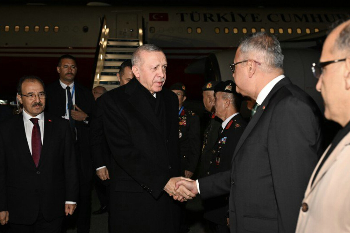 <p>Rəcəb Tayyib Ərdoğan Azərbaycana səfərə gəlib</p>