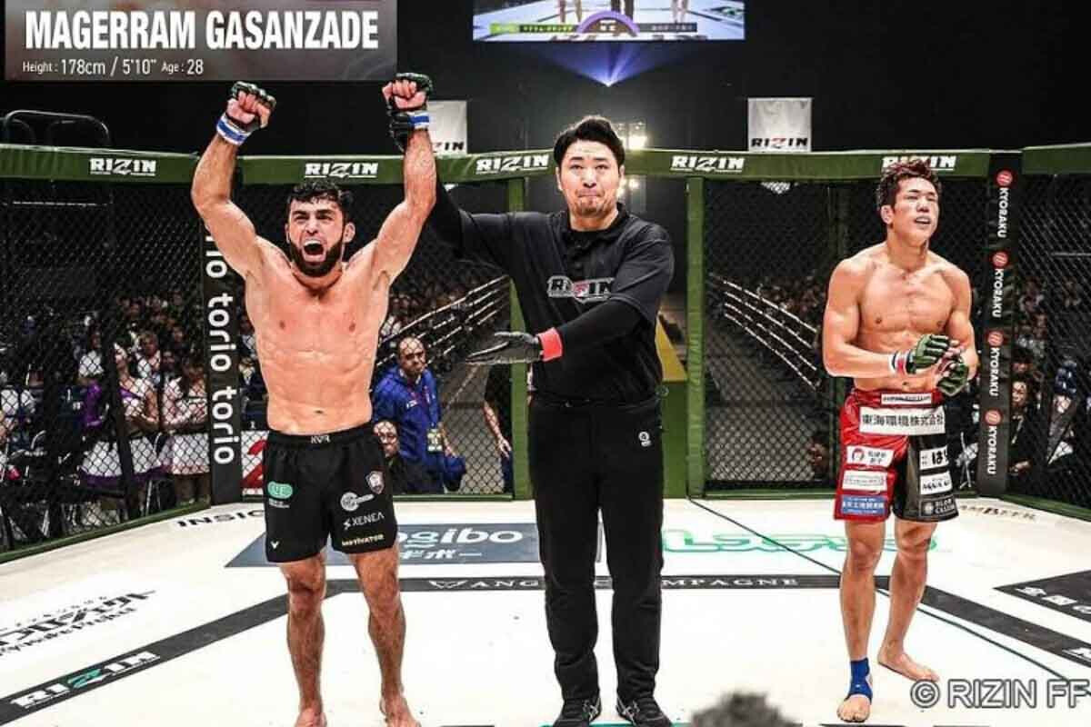 <p>Masallılı MMA döyüşçüsünün Yaponiyadakı uğuru</p>