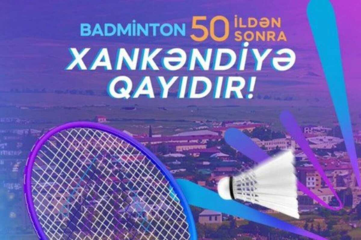 <p>Xankəndində badminton üzrə Azərbaycan çempionatı keçiriləcək</p>