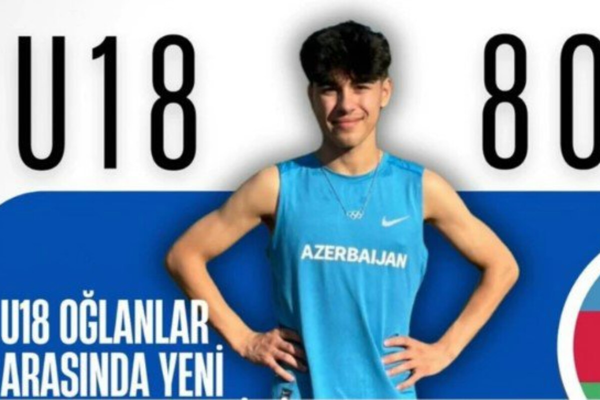 <p>Gənc azərbaycanlı idmançı Sofiyada milli rekorda imza atıb</p>