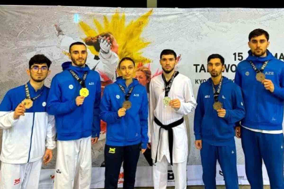 <p>Taekvondoçularımız Belçikada keçirilən açıq çempionatda 6 medal qazanıblar</p>
