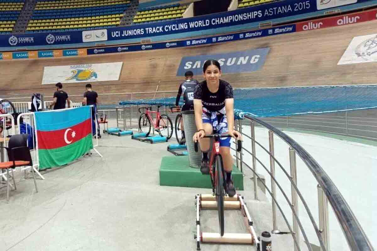 <p>Azərbaycan velosipedçisi Qazaxıstanda keçirilən açıq çempionatda bürünc medal qazanıb</p>