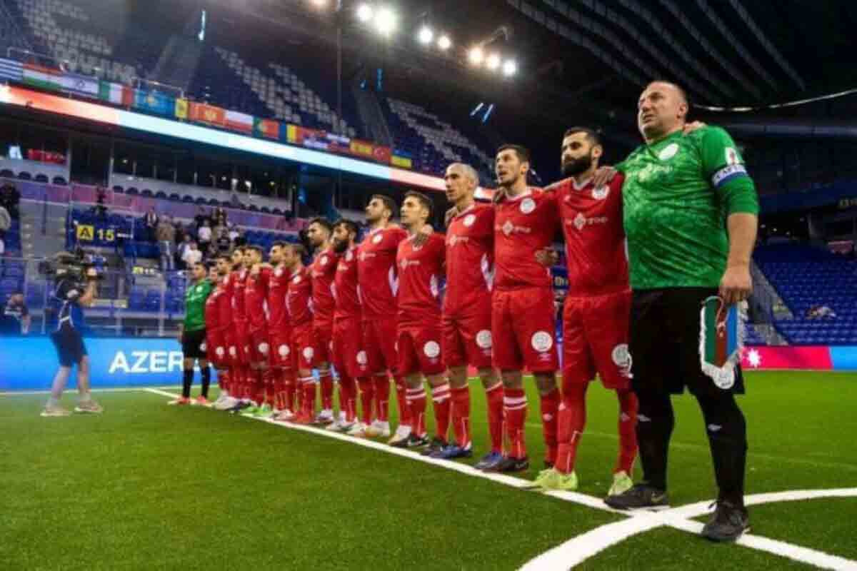 <p>Azərbaycan millisi mundialın pley-offunda</p>