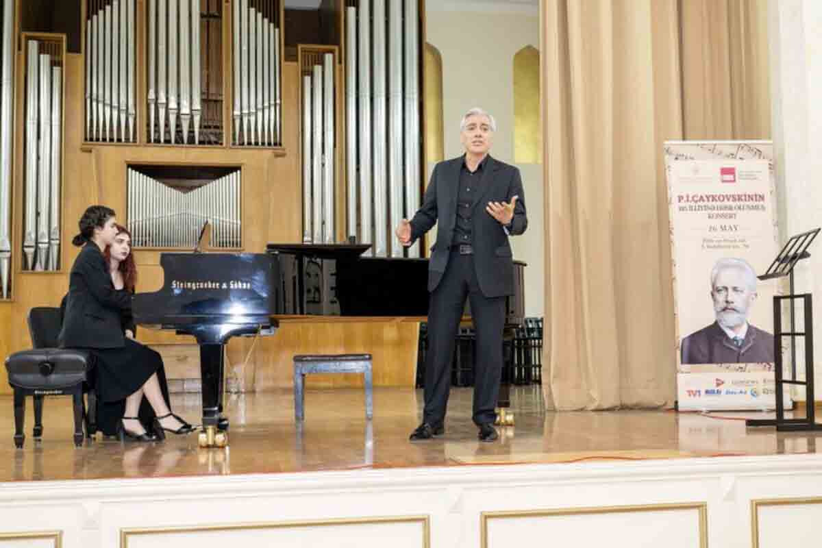 <p>Bakı Musiqi Akademiyasında P.İ.Çaykovskinin 185&nbsp;illiyinə həsr olunmuş konsert keçirilib</p>