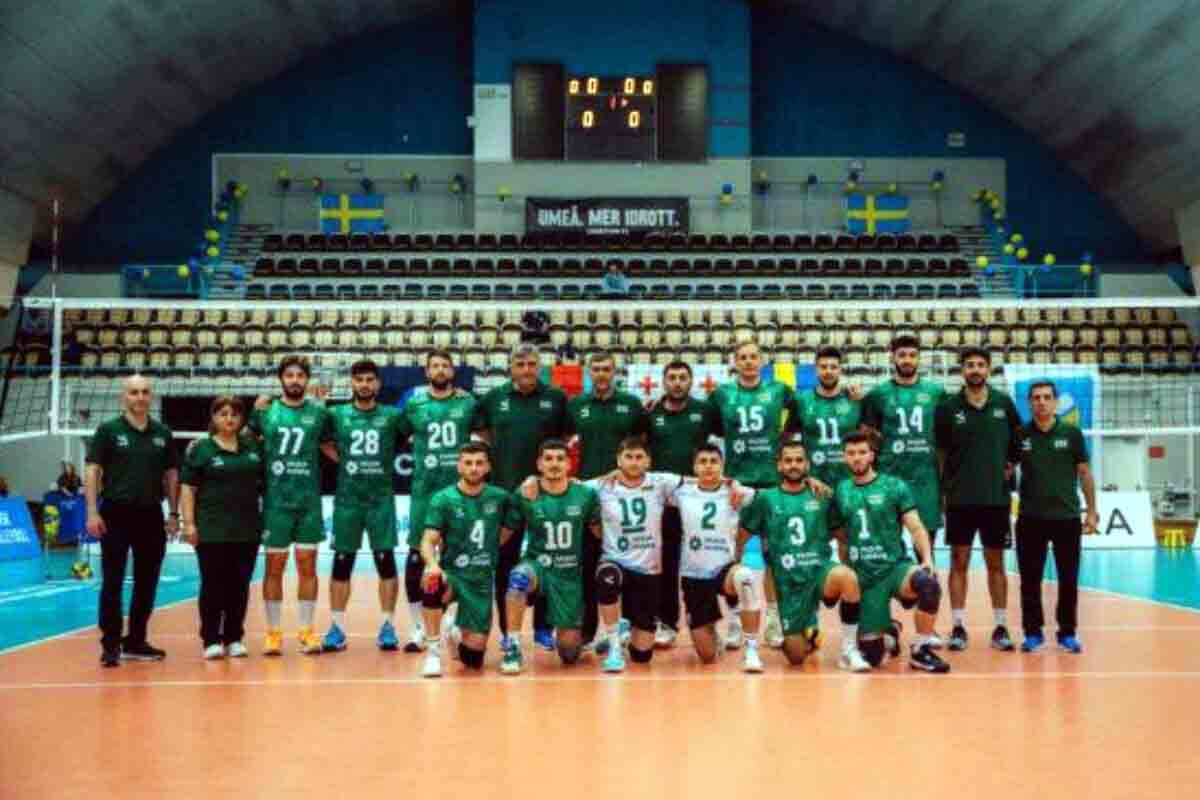 <p>Kişi voleybol millimiz AGL-da ilk turu başa vurub</p>
