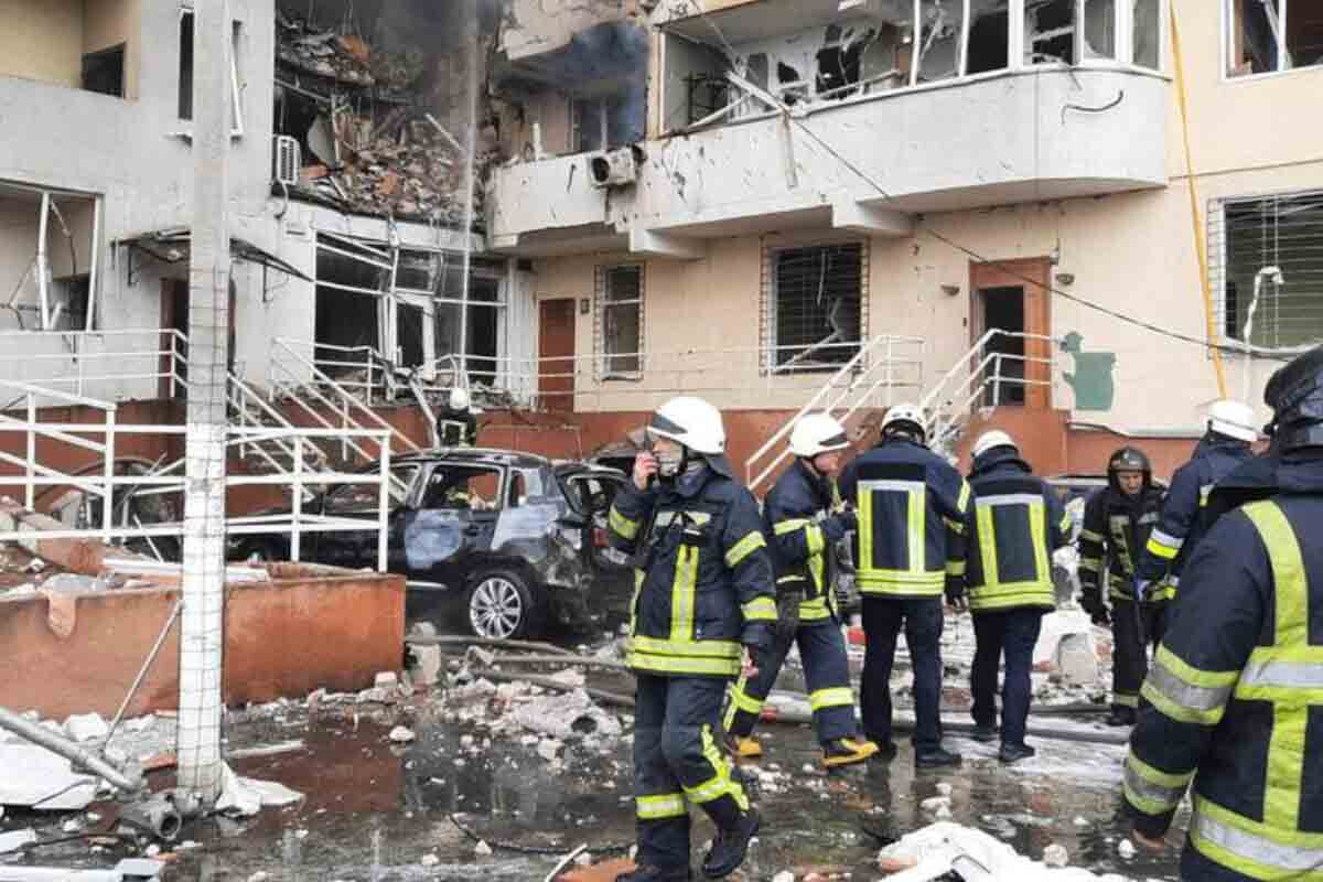 <p>Odessa yenidən raket hücumuna məruz qalıb</p>