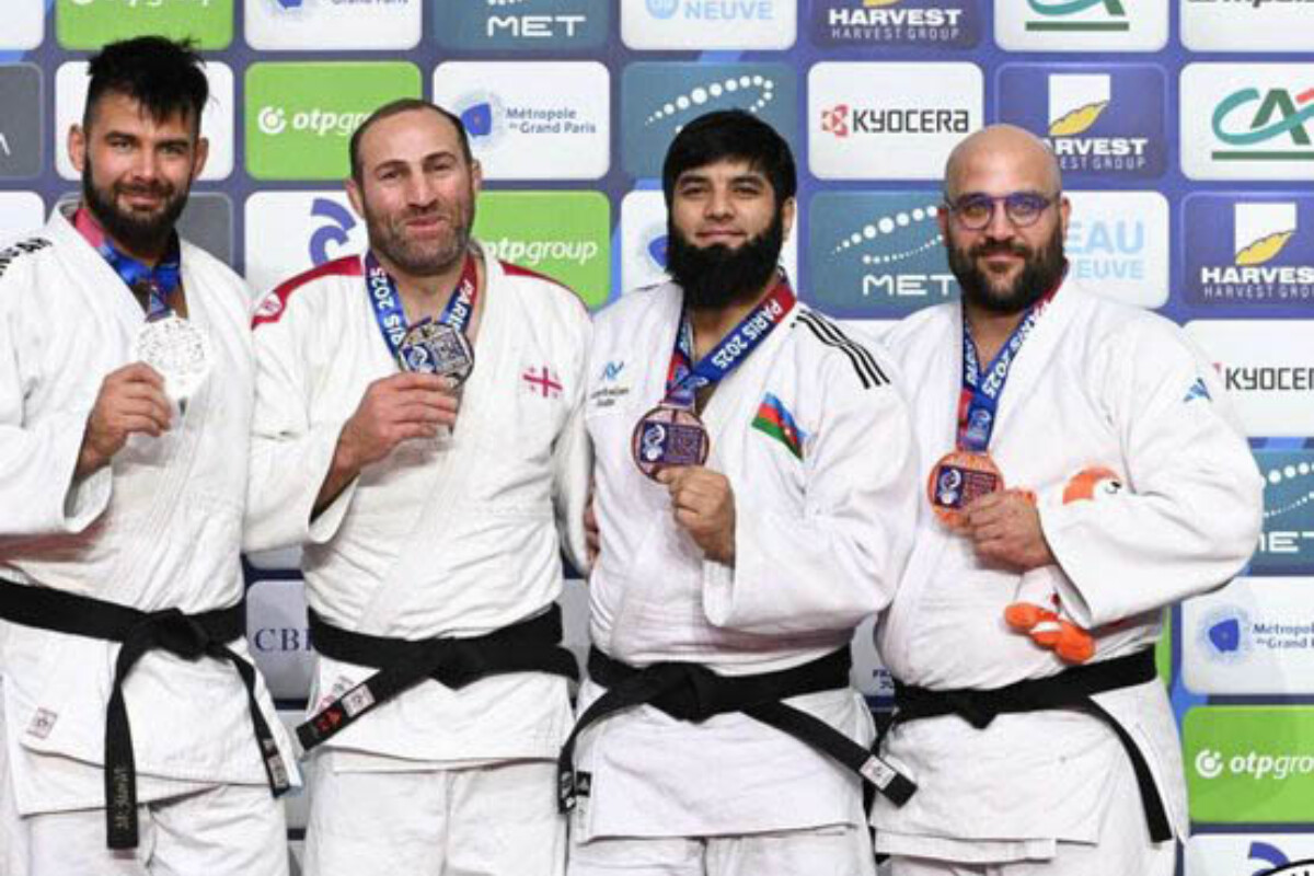 <p>Veteran cüdoçumuz Qurban Məmmədli dünya üçüncüsü olub</p>