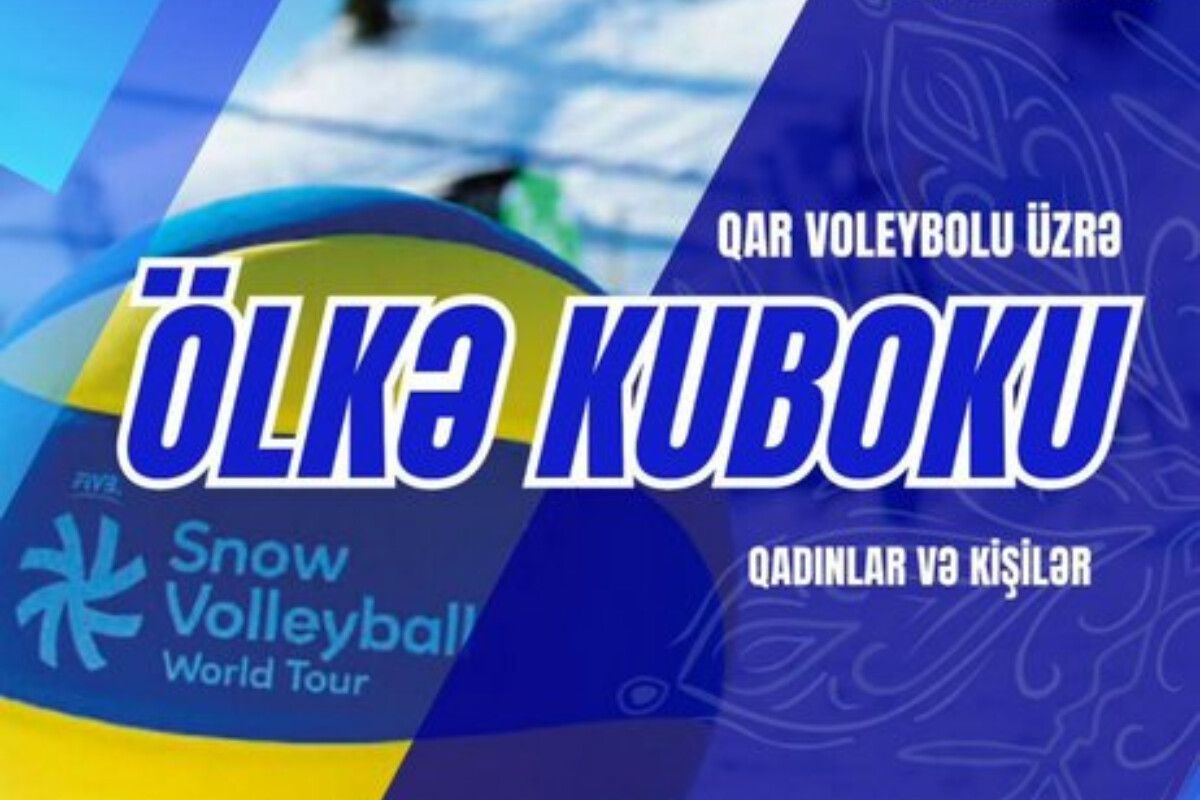 <p>Qar voleybolu üzrə ölkə kuboku keçiriləcək&nbsp;</p>