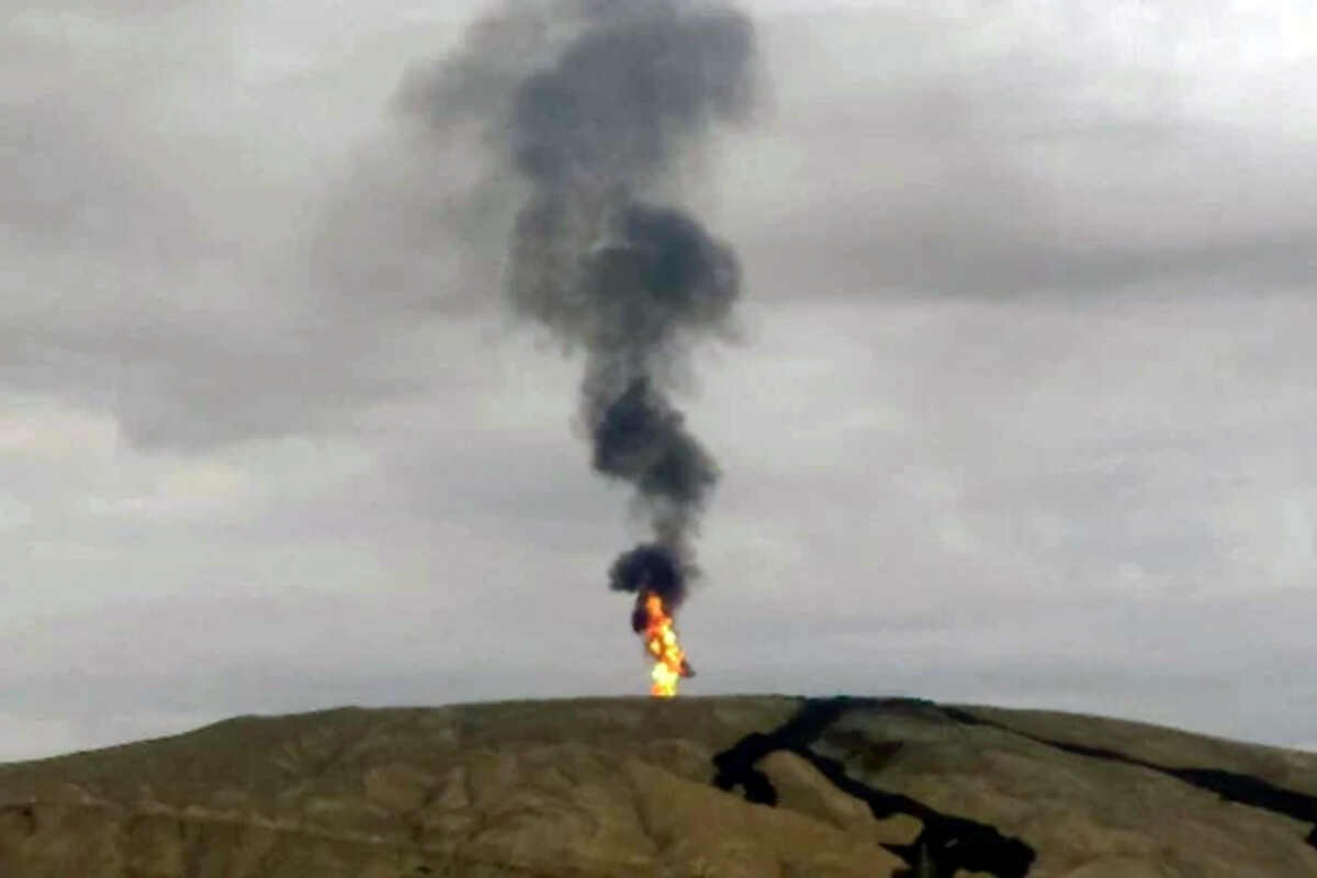 <p>Azərbaycanda palçıq vulkanı püskürüb</p>