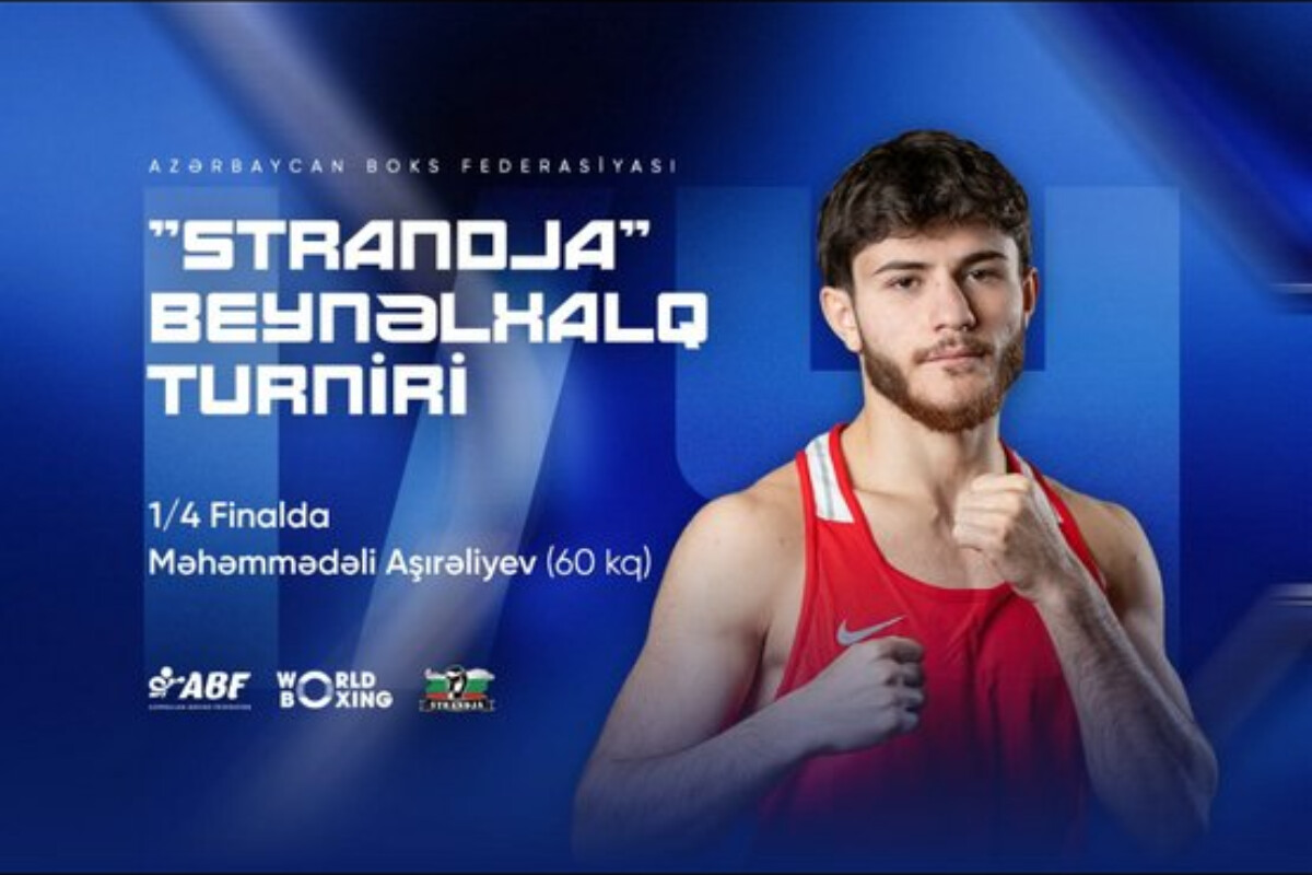 <p>Boksçumuz Məhəmmədəli Aşırəliyev&nbsp;də "Strangja"nın&nbsp; 1/4 finalında&nbsp;</p>