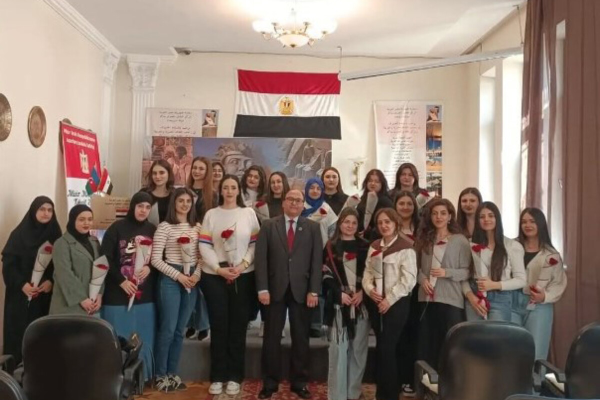 <p>Misir Mədəniyyət və Təhsil Əlaqələri Mərkəzində&nbsp;Beynəlxalq&nbsp;Qadınlar Günü qeyd edildi</p>