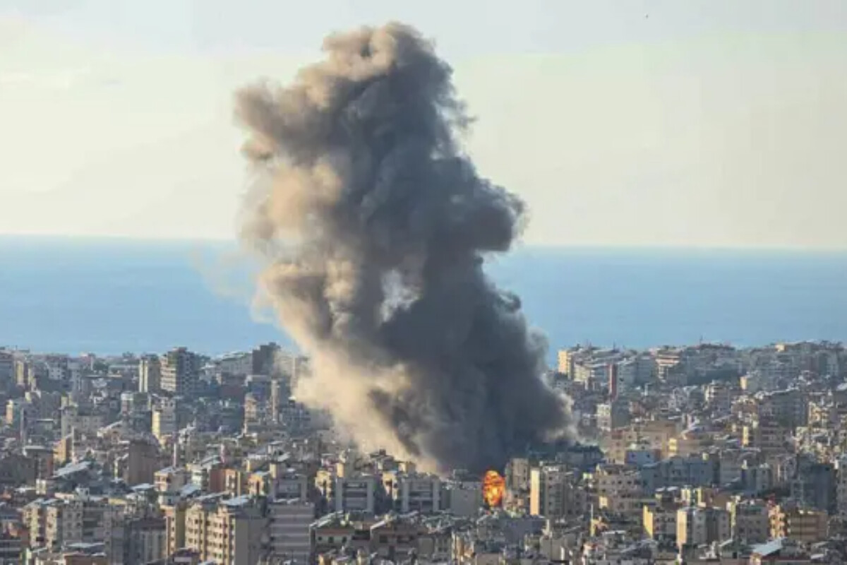 <p>İsrail Hərbi Hava Qüvvələri Beyrutda&nbsp;Hizbullah hədəflərinə zərbələri bərpa edib</p>