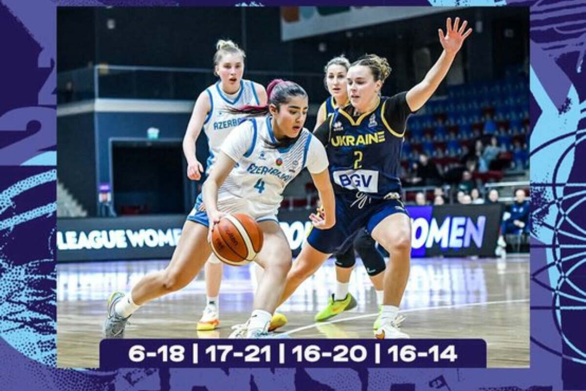 <p>Qadın basketbol millimiz evdə Ukrayna komandasına uduzub</p>