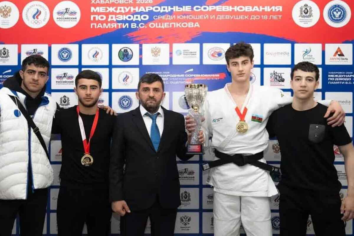 <p>Cüdoçumuz Polad Həsənli Rusiyada qızıl medal qazanıb&nbsp;</p>