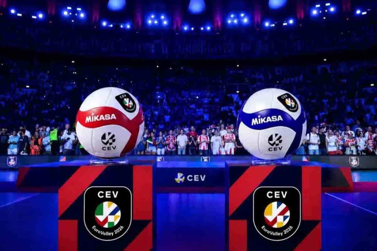 <p>Bakıda keçiriləcək Avropa Voleybol Çempionatının&nbsp;topları təqdim olunub</p>