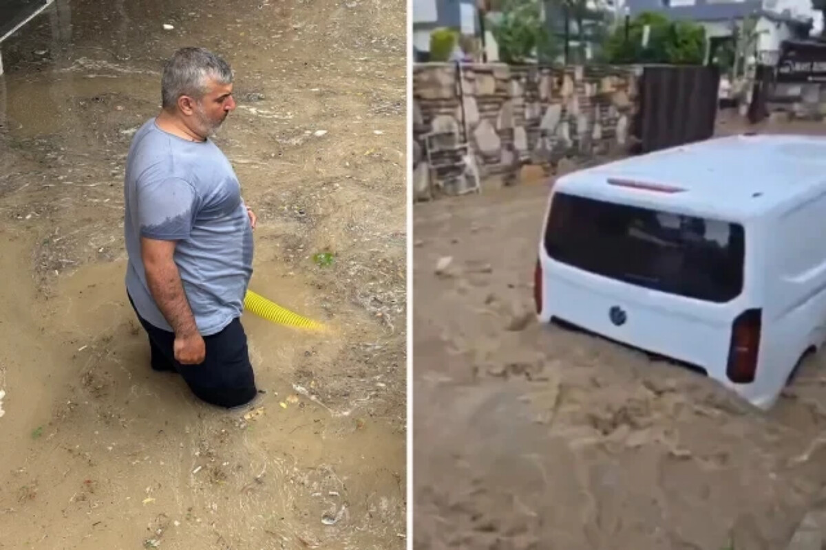 <p>Türkiyənin bir neçə əyalətində şiddətli yağışlar&nbsp;daşqınlara səbəb olub</p>